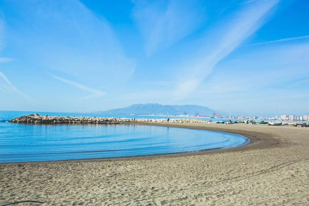 말라가 Ap. 1Hab En 1A Linea - Pedregalejo Playa 아파트